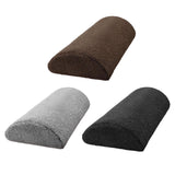 Maxbell recliner Leg Rest Cushion Pillow with Elastic Band Headrest for Lounge Chair Brown