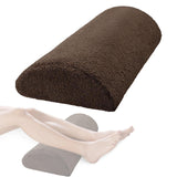 Maxbell recliner Leg Rest Cushion Pillow with Elastic Band Headrest for Lounge Chair Brown