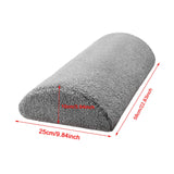 Maxbell recliner Leg Rest Cushion Pillow with Elastic Band Headrest for Lounge Chair Gray