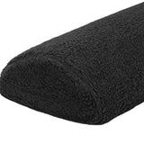 Maxbell recliner Leg Rest Cushion Pillow with Elastic Band Headrest for Lounge Chair Black