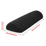 Maxbell recliner Leg Rest Cushion Pillow with Elastic Band Headrest for Lounge Chair Black