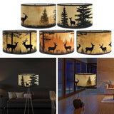 Maxbell E27 Lamp Shade Lighting Accessories Office Bedroom Vintage Design Lamp Cover Style A