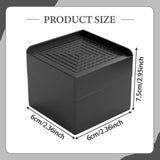 Maxbell 4 Pieces Bed Risers Raising Non Slip Furniture Risers for Cabinet Chair Sofa