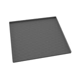Maxbell Dryer Pad Silicone Prevent Water Spilling Washer and Dryer Cover for The Top gray 60x60cm