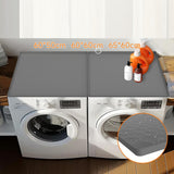 Maxbell Dryer Pad Silicone Prevent Water Spilling Washer and Dryer Cover for The Top gray 60x60cm