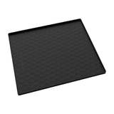 Maxbell Dryer Pad Silicone Prevent Water Spilling Washer and Dryer Cover for The Top black 60x60cm
