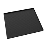 Maxbell Dryer Pad Silicone Prevent Water Spilling Washer and Dryer Cover for The Top black 60x60cm