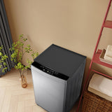 Maxbell Dryer Pad Silicone Prevent Water Spilling Washer and Dryer Cover for The Top black 60x60cm