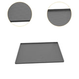 Maxbell Dryer Pad Silicone Prevent Water Spilling Washer and Dryer Cover for The Top gray 65x60cm