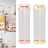 Maxbell Stuffed Animal Storage Tube Toy Storage Box for Bedroom Living Room Playroom Pink