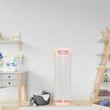 Maxbell Stuffed Animal Storage Tube Toy Storage Box for Bedroom Living Room Playroom Pink