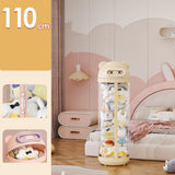 Maxbell Stuffed Animal Storage Tube Toy Storage Box for Bedroom Living Room Playroom Beige
