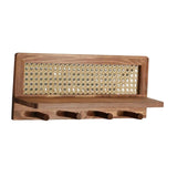 Maxbell Coat Rack with Shelf Coat Hook Entryway Coat Hanger for Kitchen Hallway Bags Camel color