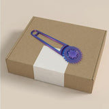 Maxbell Cardboard Box Punch Cardboard Perforator for Craft Scrapbooking Model Making violet