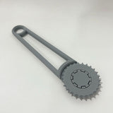 Maxbell Cardboard Box Punch Cardboard Perforator for Craft Scrapbooking Model Making gray