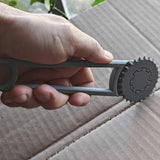 Maxbell Cardboard Box Punch Cardboard Perforator for Craft Scrapbooking Model Making gray