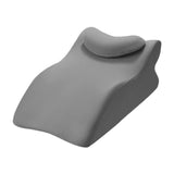 Maxbell Bed Wedge Pillow Stylish Headboard for Watching Movies Back Sleeping Reading Deep Gray