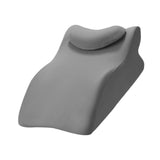 Maxbell Bed Wedge Pillow Stylish Headboard for Watching Movies Back Sleeping Reading Deep Gray