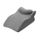 Maxbell Bed Wedge Pillow Stylish Headboard for Watching Movies Back Sleeping Reading Deep Gray