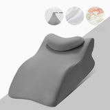 Maxbell Bed Wedge Pillow Stylish Headboard for Watching Movies Back Sleeping Reading Deep Gray