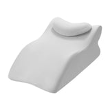 Maxbell Bed Wedge Pillow Stylish Headboard for Watching Movies Back Sleeping Reading Light Gray