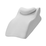 Maxbell Bed Wedge Pillow Stylish Headboard for Watching Movies Back Sleeping Reading Light Gray