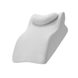 Maxbell Bed Wedge Pillow Stylish Headboard for Watching Movies Back Sleeping Reading Light Gray