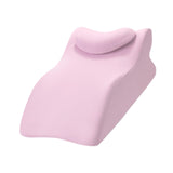 Maxbell Bed Wedge Pillow Stylish Headboard for Watching Movies Back Sleeping Reading Pink