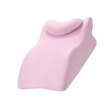 Maxbell Bed Wedge Pillow Stylish Headboard for Watching Movies Back Sleeping Reading Pink