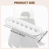 Maxbell Hat Size Extender with 7 Holes Silicone Duckbill Cap Lightweight Snap Buckle