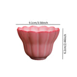 Maxbell Tea Cup Collection Traditional Kung Fu Teacup for Tea Room Restaurant Office Style C