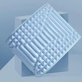 Maxbell Back Stretcher Yoga Gym Spinal Decompression Office Traveling Neck Stretcher Blue