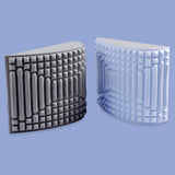 Maxbell Back Stretcher Yoga Gym Spinal Decompression Office Traveling Neck Stretcher Blue