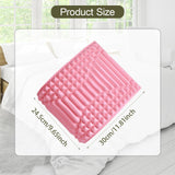 Maxbell Back Stretcher Yoga Gym Spinal Decompression Office Traveling Neck Stretcher Pink