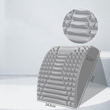 Maxbell Back Stretcher Yoga Gym Spinal Decompression Office Traveling Neck Stretcher Grey