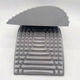 Maxbell Back Stretcher Yoga Gym Spinal Decompression Office Traveling Neck Stretcher Grey