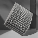 Maxbell Back Stretcher Yoga Gym Spinal Decompression Office Traveling Neck Stretcher Grey