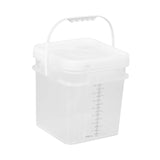 Maxbell Paint Bucket Sealing Leakproof Paint Pail with Handle for BBQ Outdoor Indoor 10 L