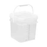 Maxbell Paint Bucket Sealing Leakproof Paint Pail with Handle for BBQ Outdoor Indoor 10 L