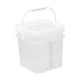 Maxbell Paint Bucket Sealing Leakproof Paint Pail with Handle for BBQ Outdoor Indoor 10 L