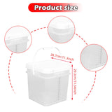 Maxbell Paint Bucket Sealing Leakproof Paint Pail with Handle for BBQ Outdoor Indoor 16 L