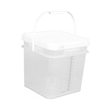 Maxbell Paint Bucket Sealing Leakproof Paint Pail with Handle for BBQ Outdoor Indoor 16 L