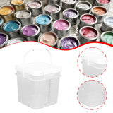 Maxbell Paint Bucket Sealing Leakproof Paint Pail with Handle for BBQ Outdoor Indoor 16 L