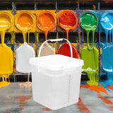 Maxbell Paint Bucket Sealing Leakproof Paint Pail with Handle for BBQ Outdoor Indoor 16 L