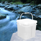 Maxbell Paint Bucket Sealing Leakproof Paint Pail with Handle for BBQ Outdoor Indoor 16 L