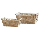 Maxbell Household Storage Basket Decorative Shelf Basket for Perfume Pastries Snacks S
