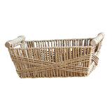 Maxbell Household Storage Basket Decorative Shelf Basket for Perfume Pastries Snacks S