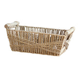 Maxbell Household Storage Basket Decorative Shelf Basket for Perfume Pastries Snacks S