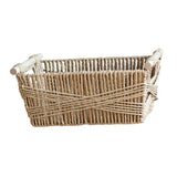 Maxbell Household Storage Basket Decorative Shelf Basket for Perfume Pastries Snacks L
