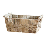 Maxbell Household Storage Basket Decorative Shelf Basket for Perfume Pastries Snacks L